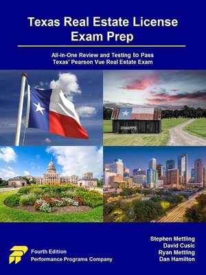 cover image of Texas Real Estate License Exam Prep